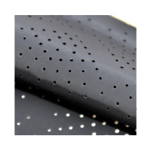 100%Polyester 75D PA coated punching imitated memory fabric For clothing lining Perforated fabric